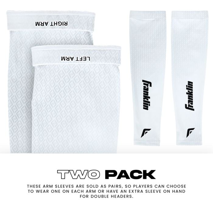 Franklin Premium Compression Arm Sleeves (2-Pack)