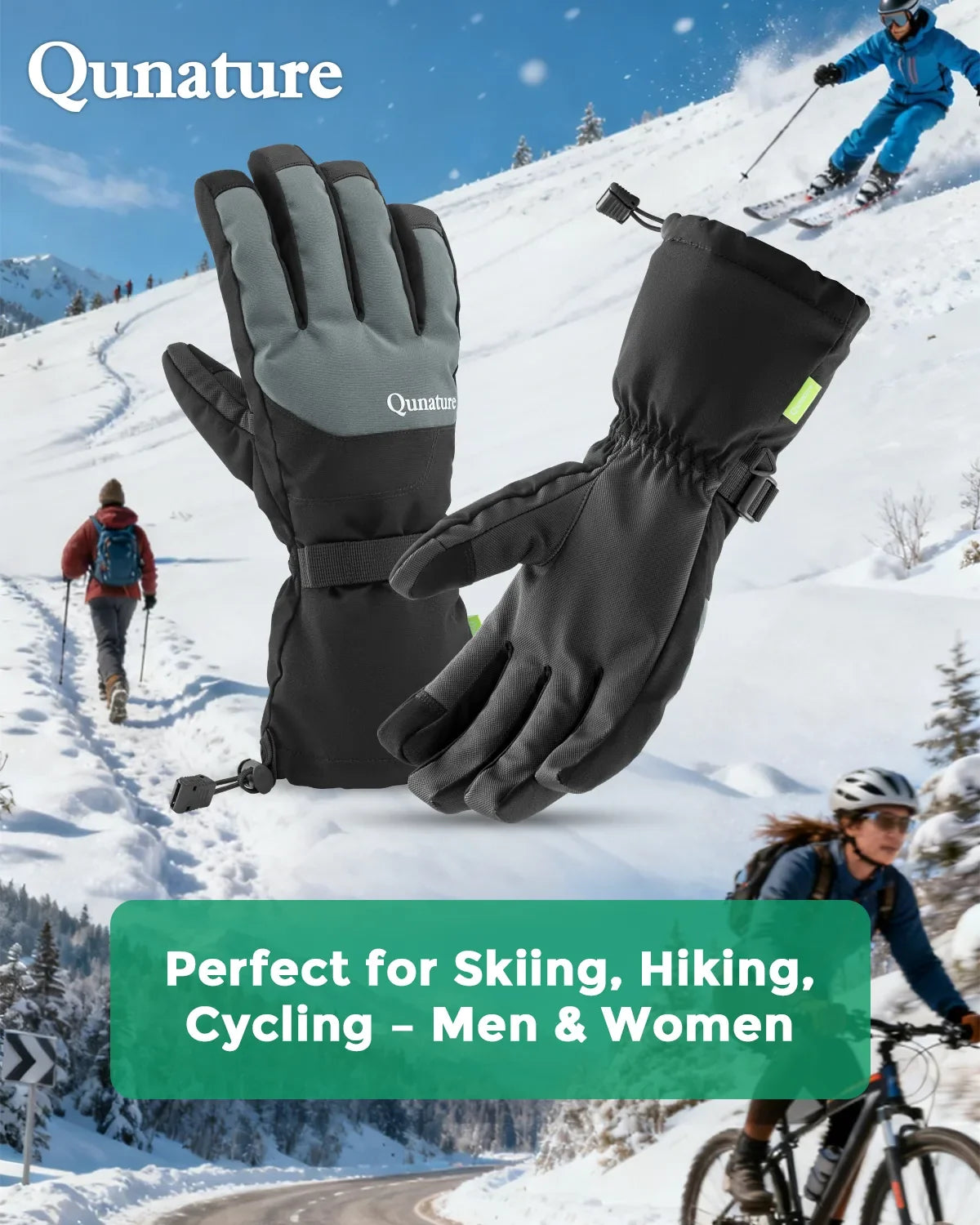 Outdoor Insulated Ski Gloves