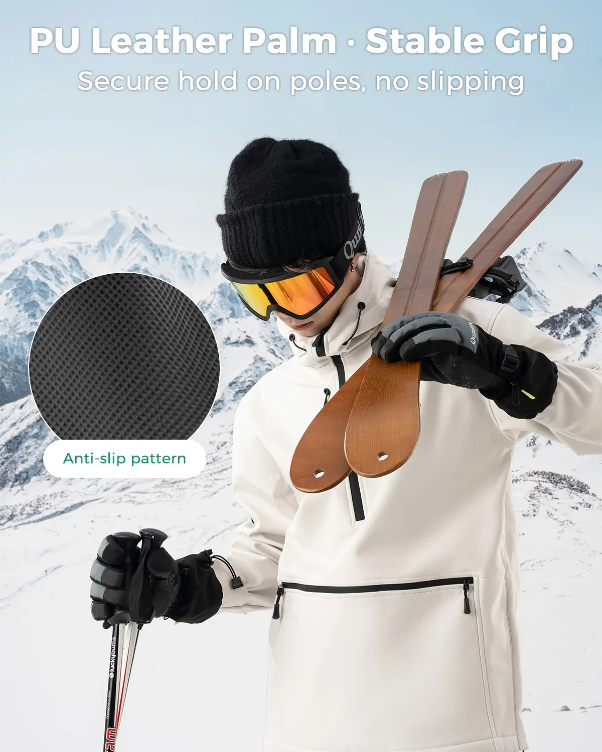 Outdoor Insulated Ski Gloves