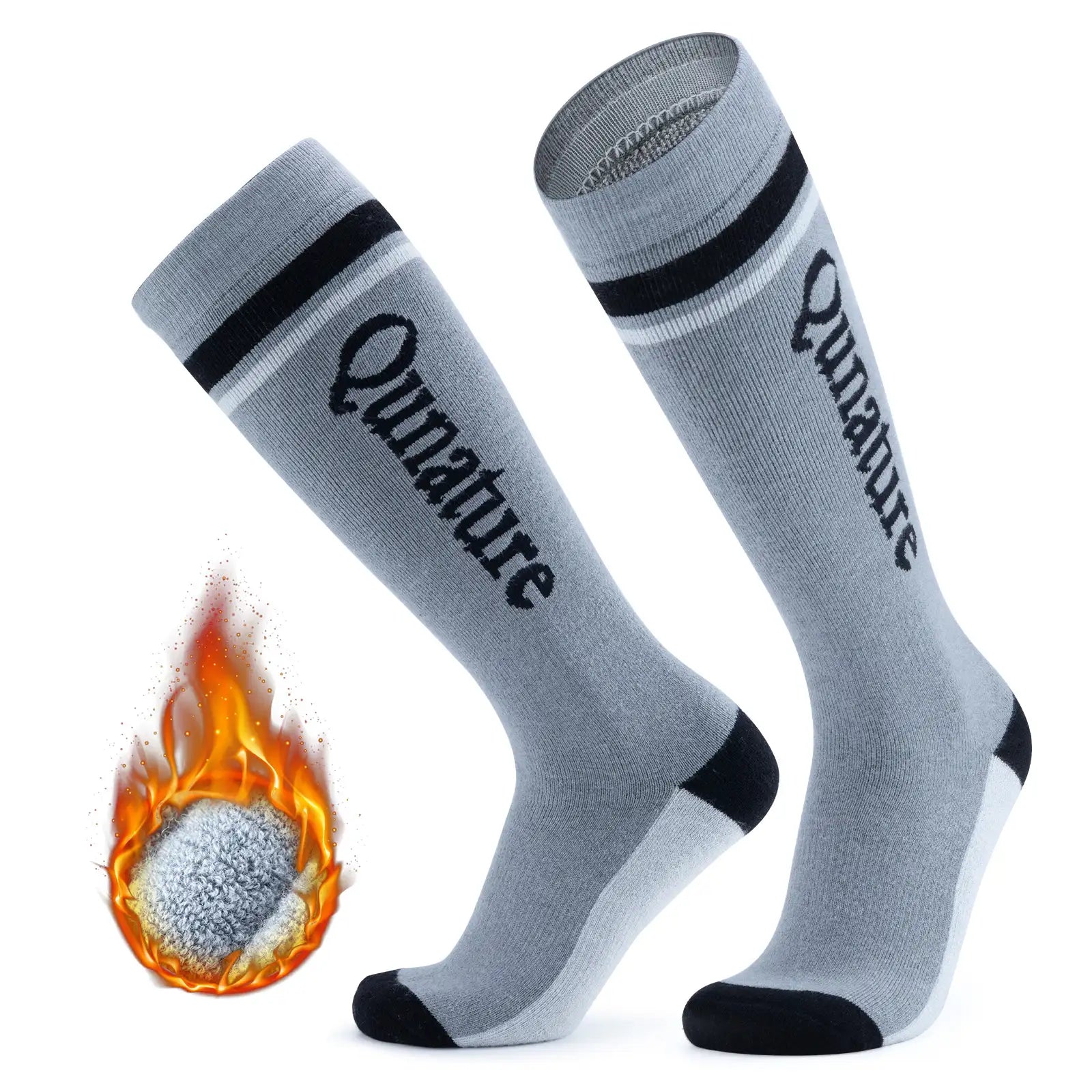 Thermal Wool Blend Ski Socks