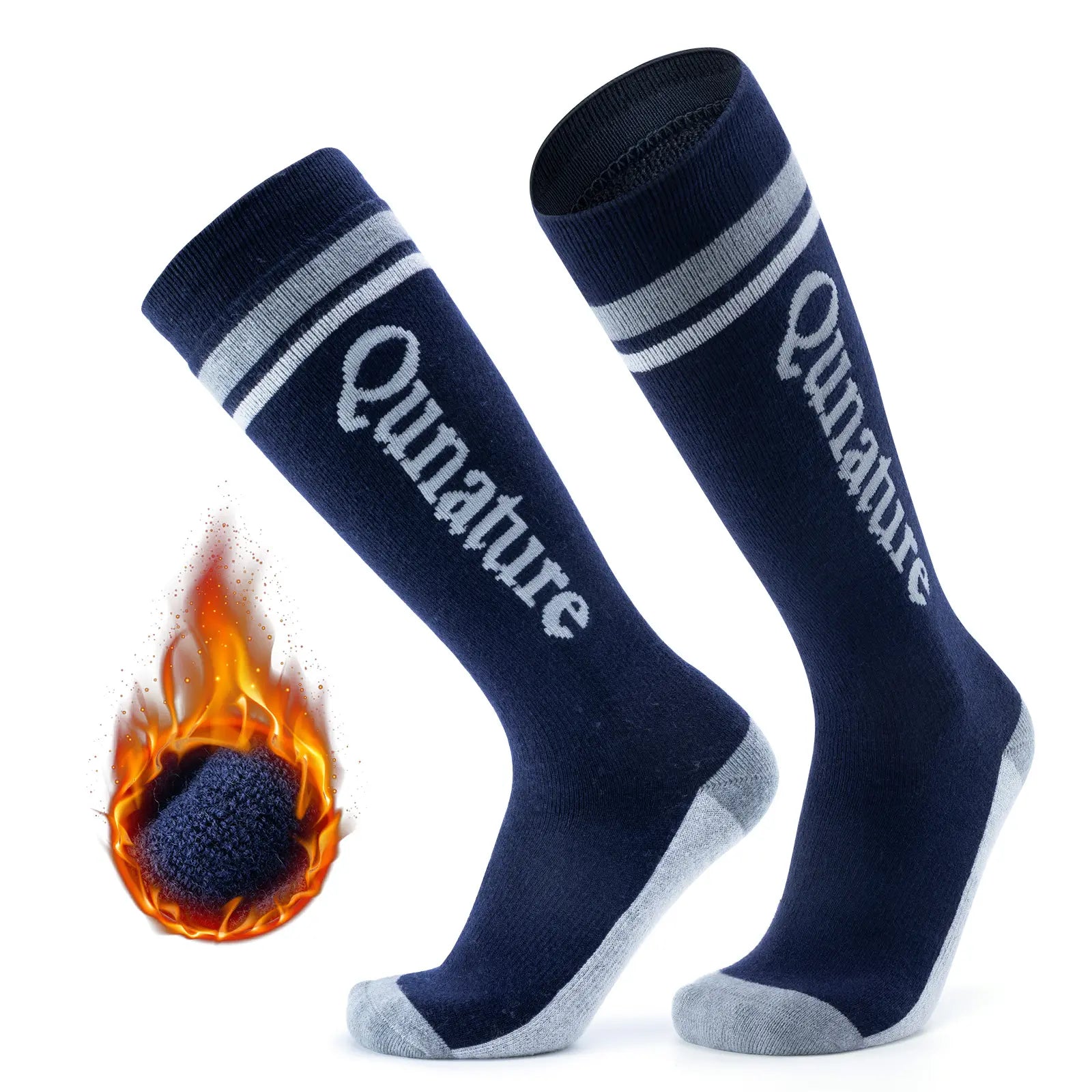 Thermal Wool Blend Ski Socks