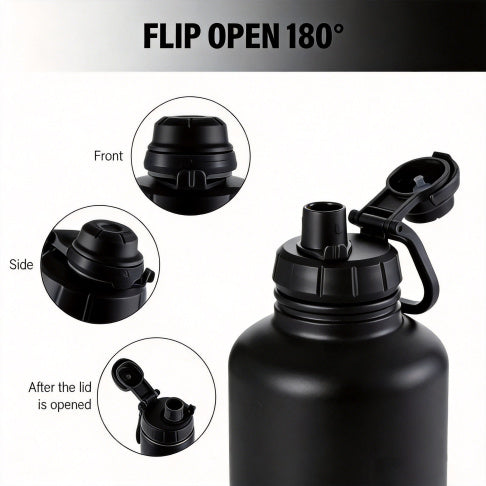 Xsazni 64 oz Insulated Water Bottle