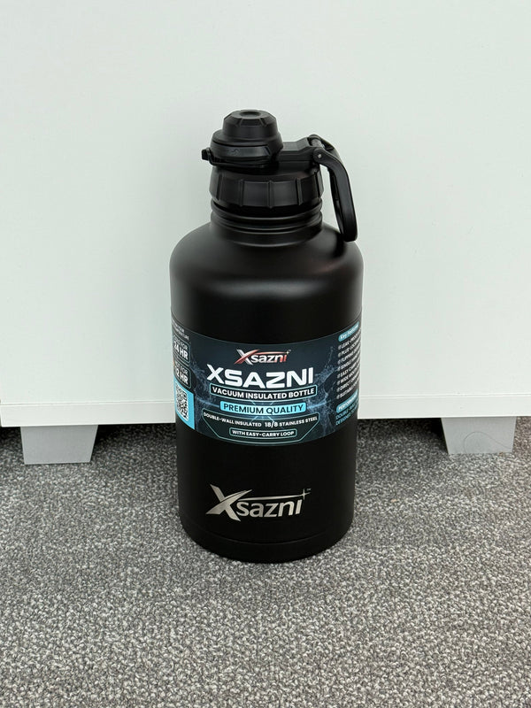 Xsazni 64 oz Insulated Water Bottle